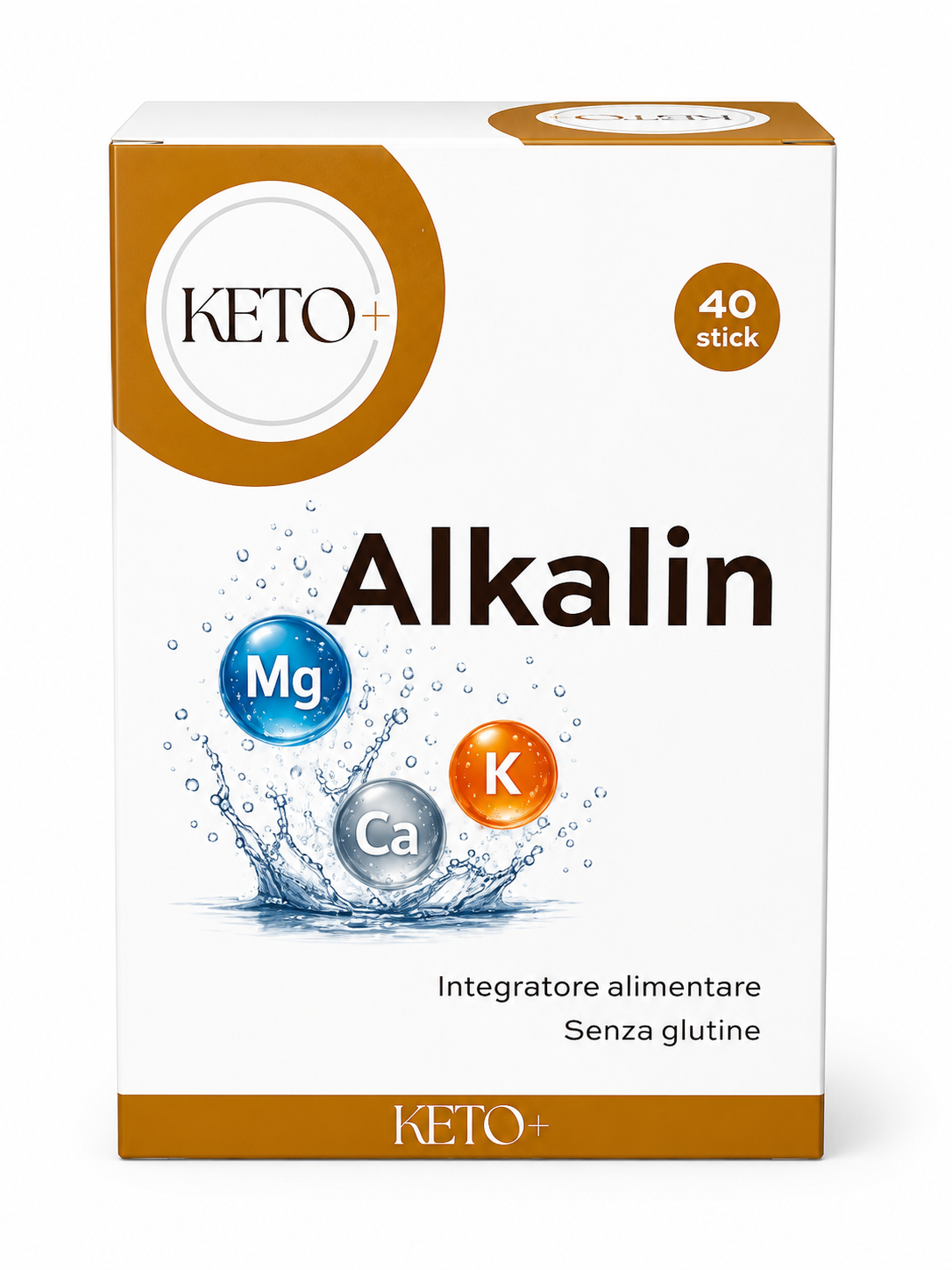 Alkalin – Integratore Alimentare – 40 Stick Pack – Ketopiù